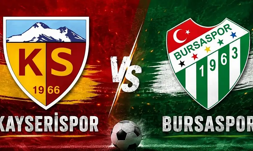 Nefesler tutuldu! Kayserispor Bursaspor'a karşı üstün