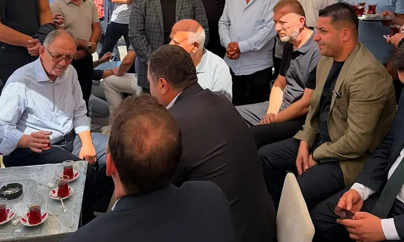 Özhaseki'yi el verdiği milletvekili yolcu etti…