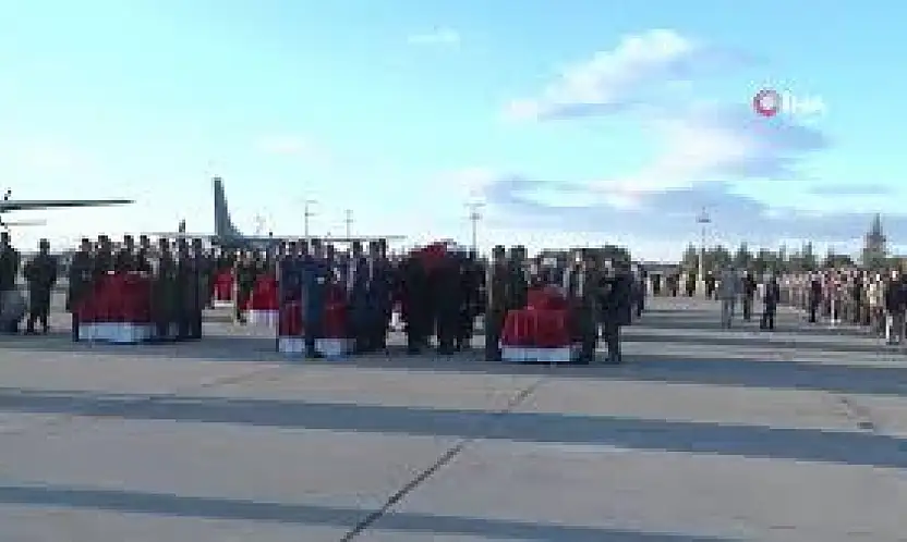 Şehit cenazesi için Kayseri'ye geliyorlar