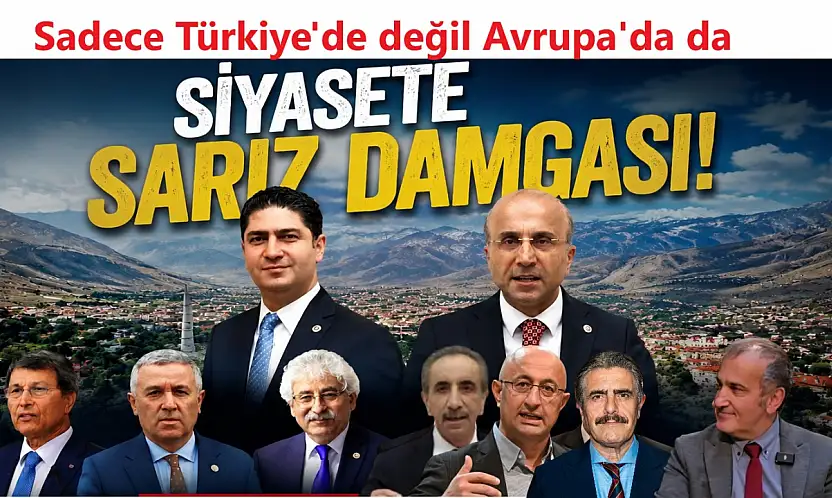 Siyasete Sarız damgası!