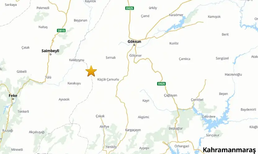 Son dakika! Komşu'da deprem