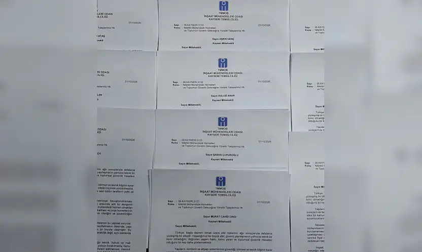 Taleplerini Kayseri Milletvekillerinin adreslerine yazılı olarak gönderdiler!