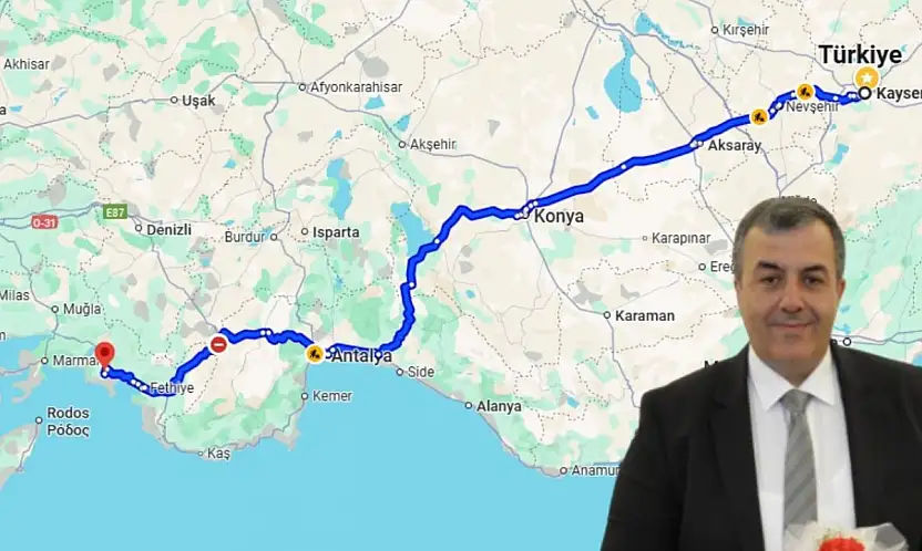 Türkiye'nin en batısında! 50 bin nüfuslu ilçeyi Kayserili isim yönetiyor