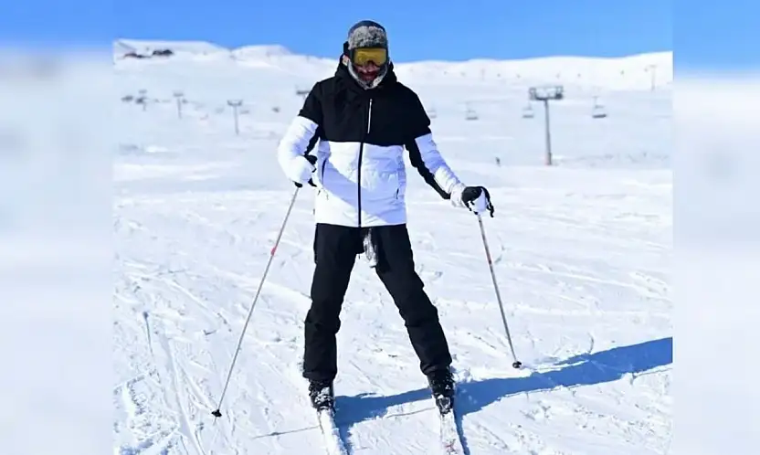 Ünlü oyuncu Erciyes'te görüldü!