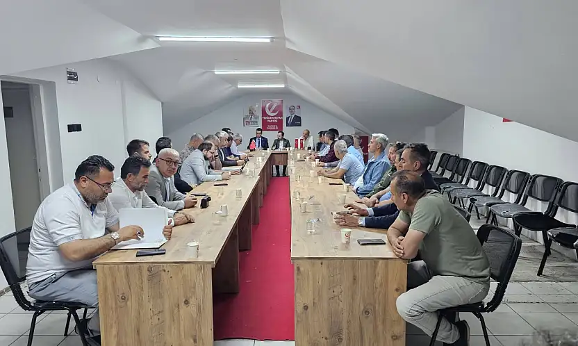 Yenden Refah Partisi yönetimi toplandı! Yeni görevlendirme var