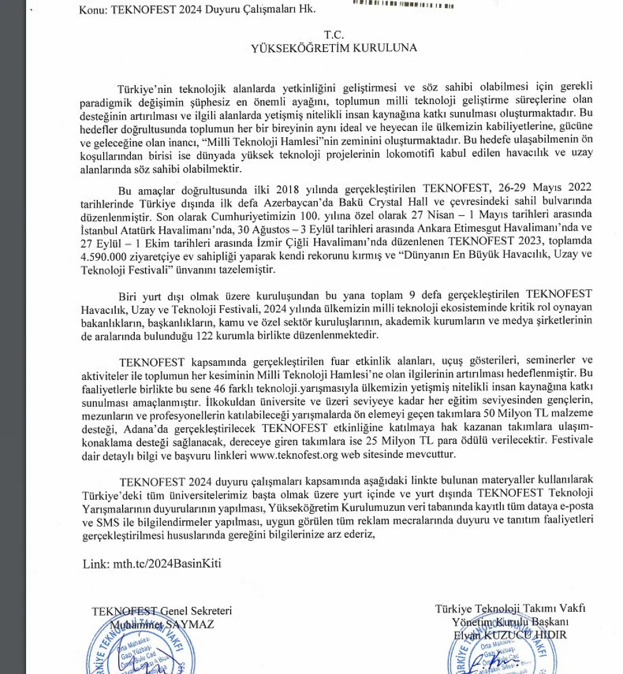 Erciyes Üniversitesi duyurdu: 50 milyonluk malzeme desteği, 25 milyonluk ödül var!