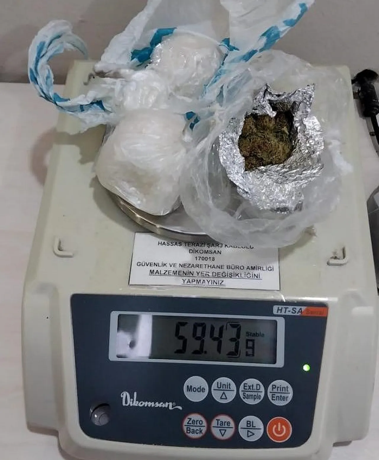 Kayseri'de uyuşturucu operasyonu!