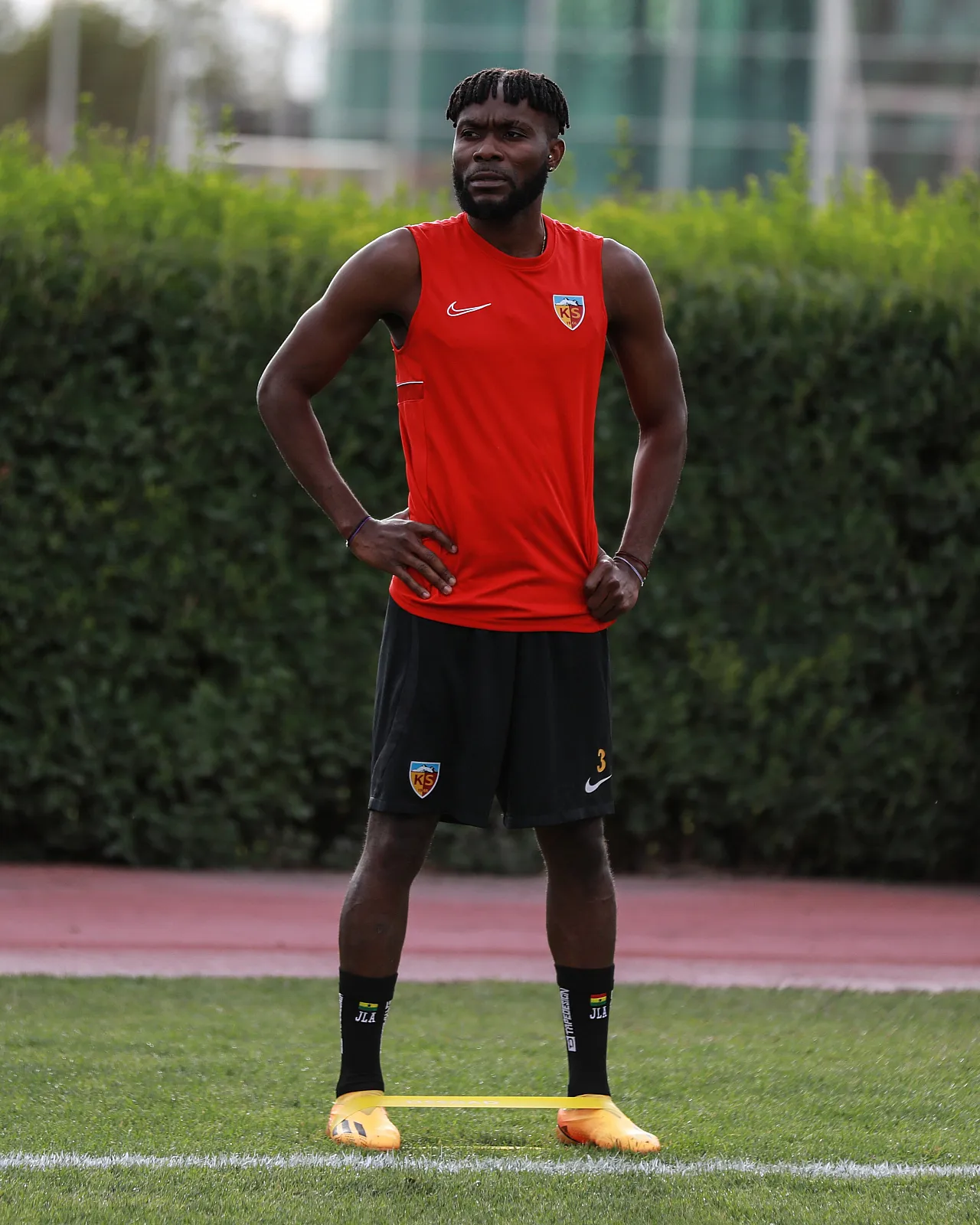 Uçar, Kayserispor'da ilk antrenmanına çıktı