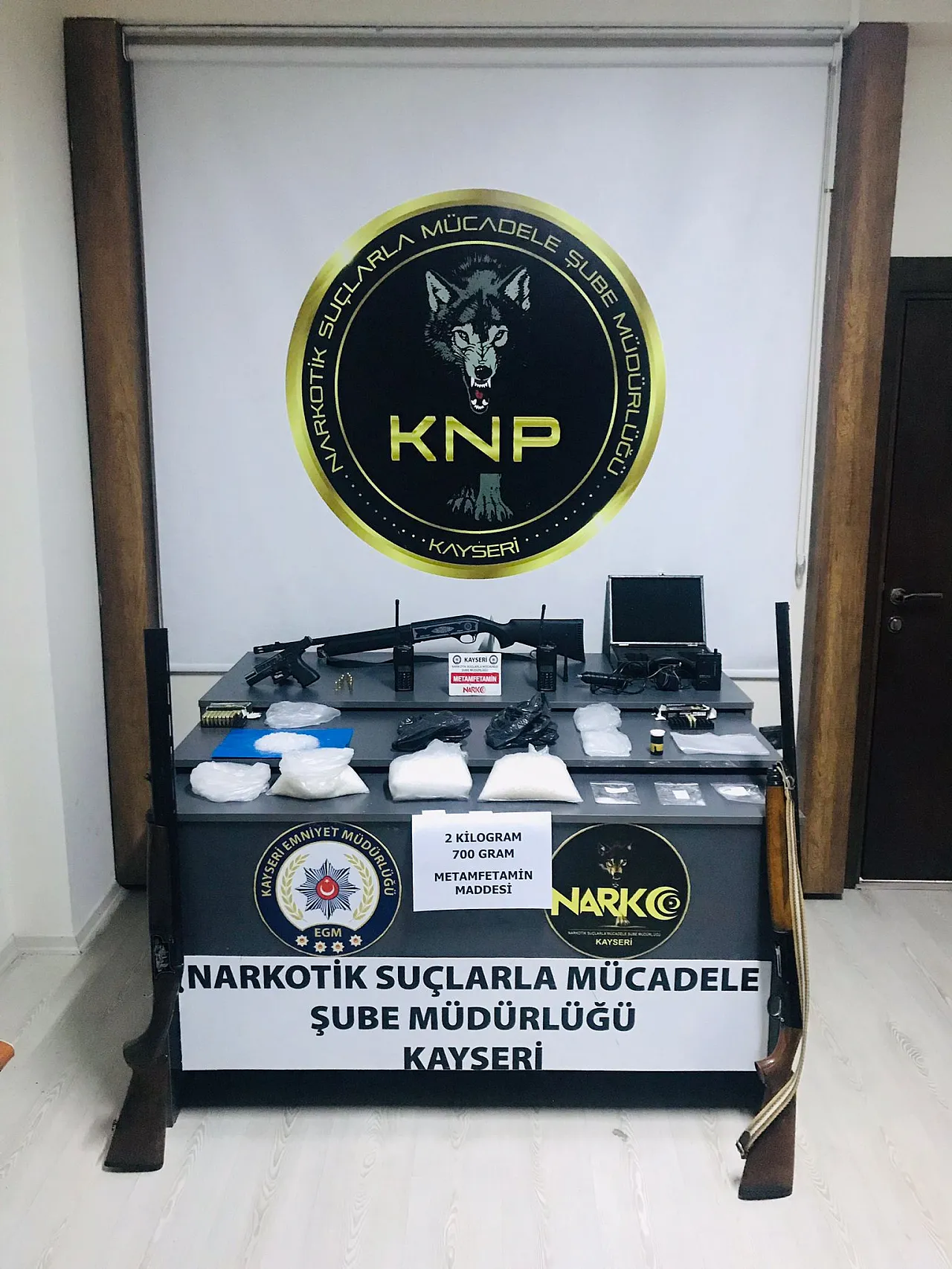 Kayseri'de uyuşturucu operasyonu