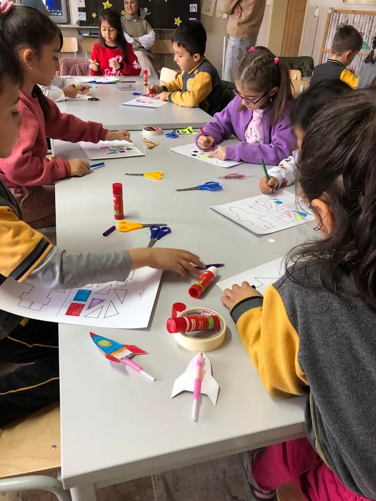 İşte bilim merkezinde gerçekleştirilen etkinlikler