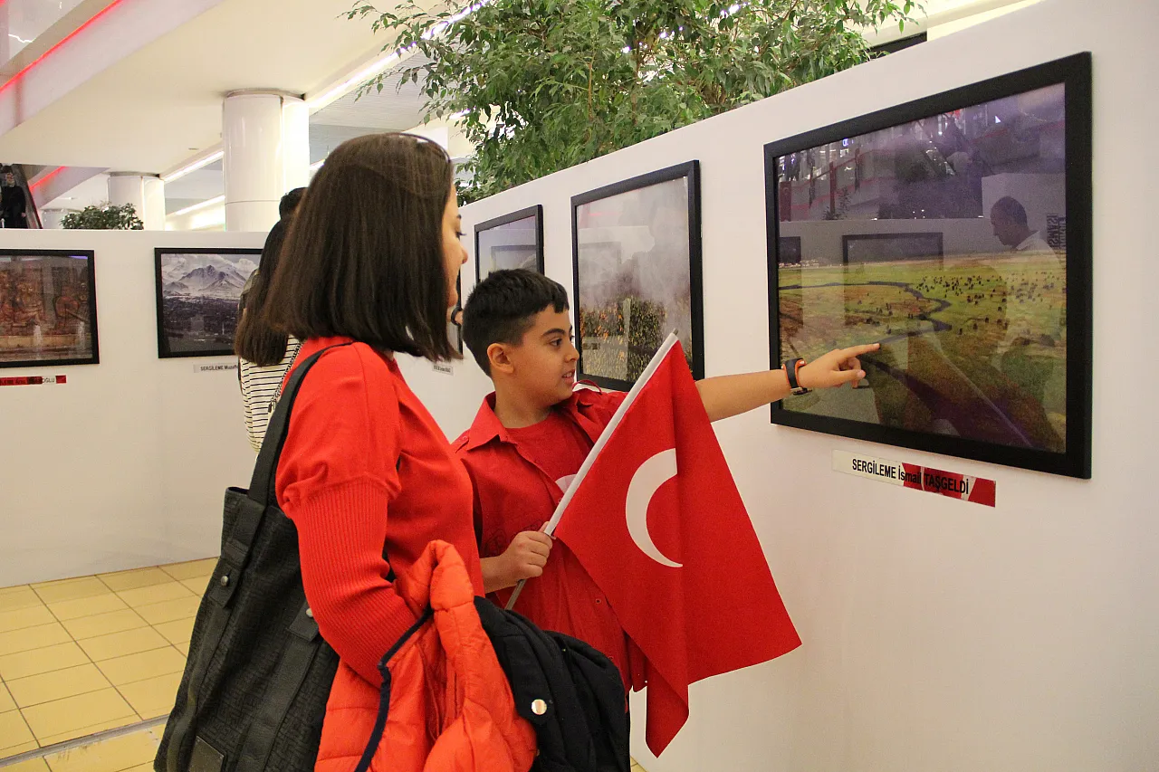 Cumhuriyetin 100'ncü yılına özel sergi