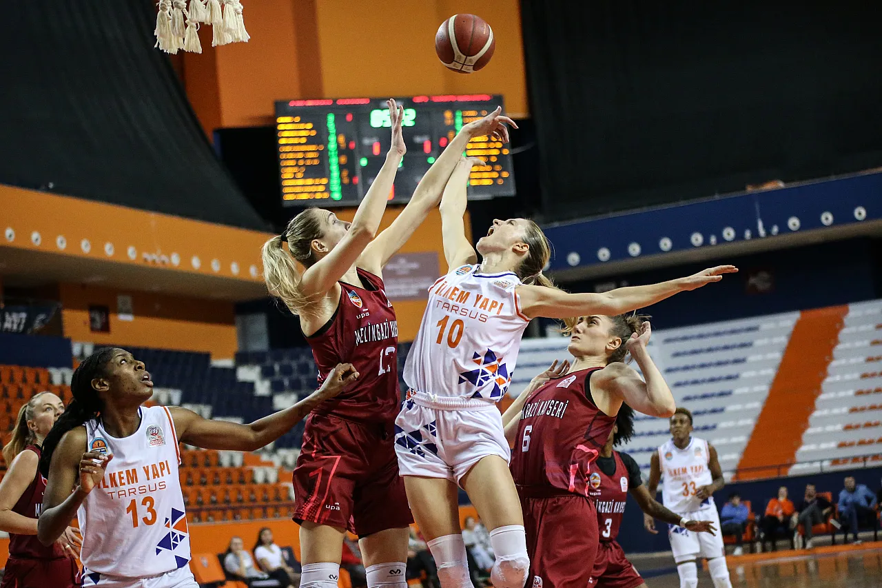 İlkem Yapı Tarsus Spor: 101 - Melikgazi Kayseri Basketbol: 84