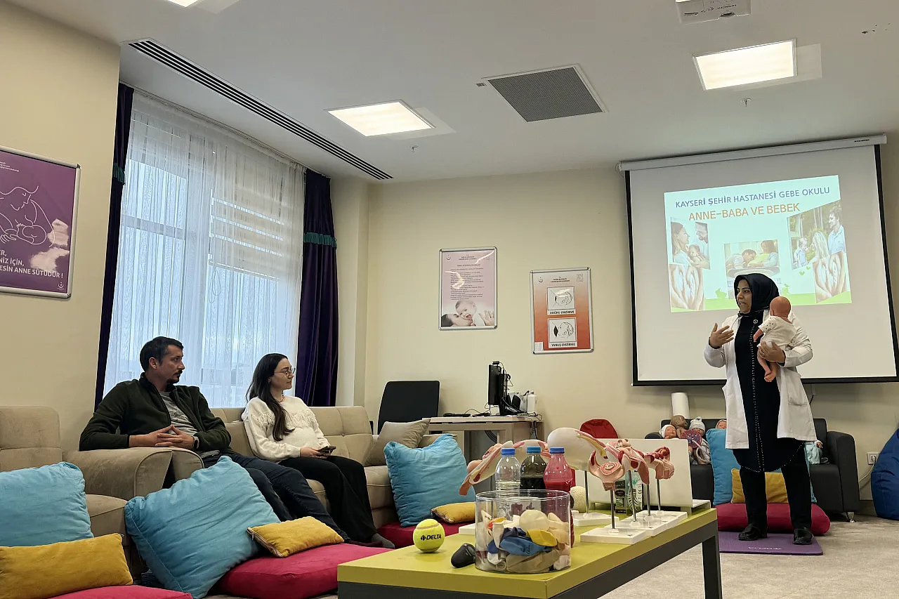 Anne adayları burada doğum korkusunu yeniyor