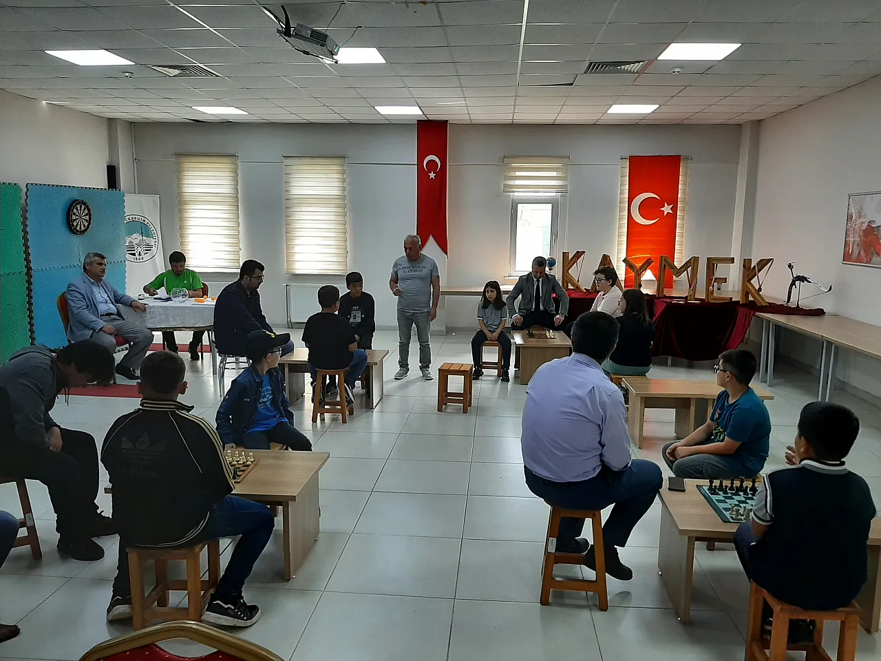 Farklı branşlarda turnuva düzenlendi...