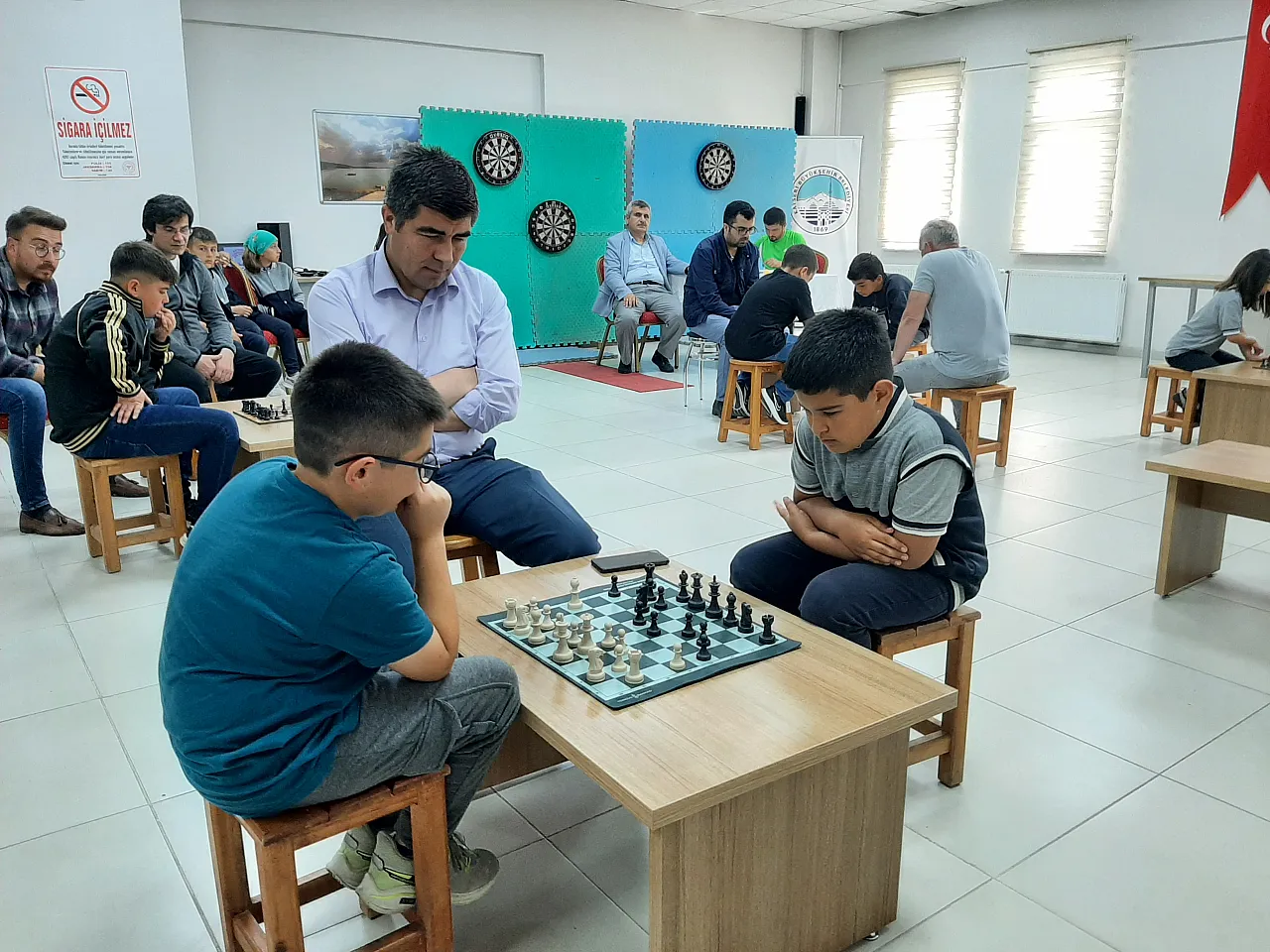 Farklı branşlarda turnuva düzenlendi...