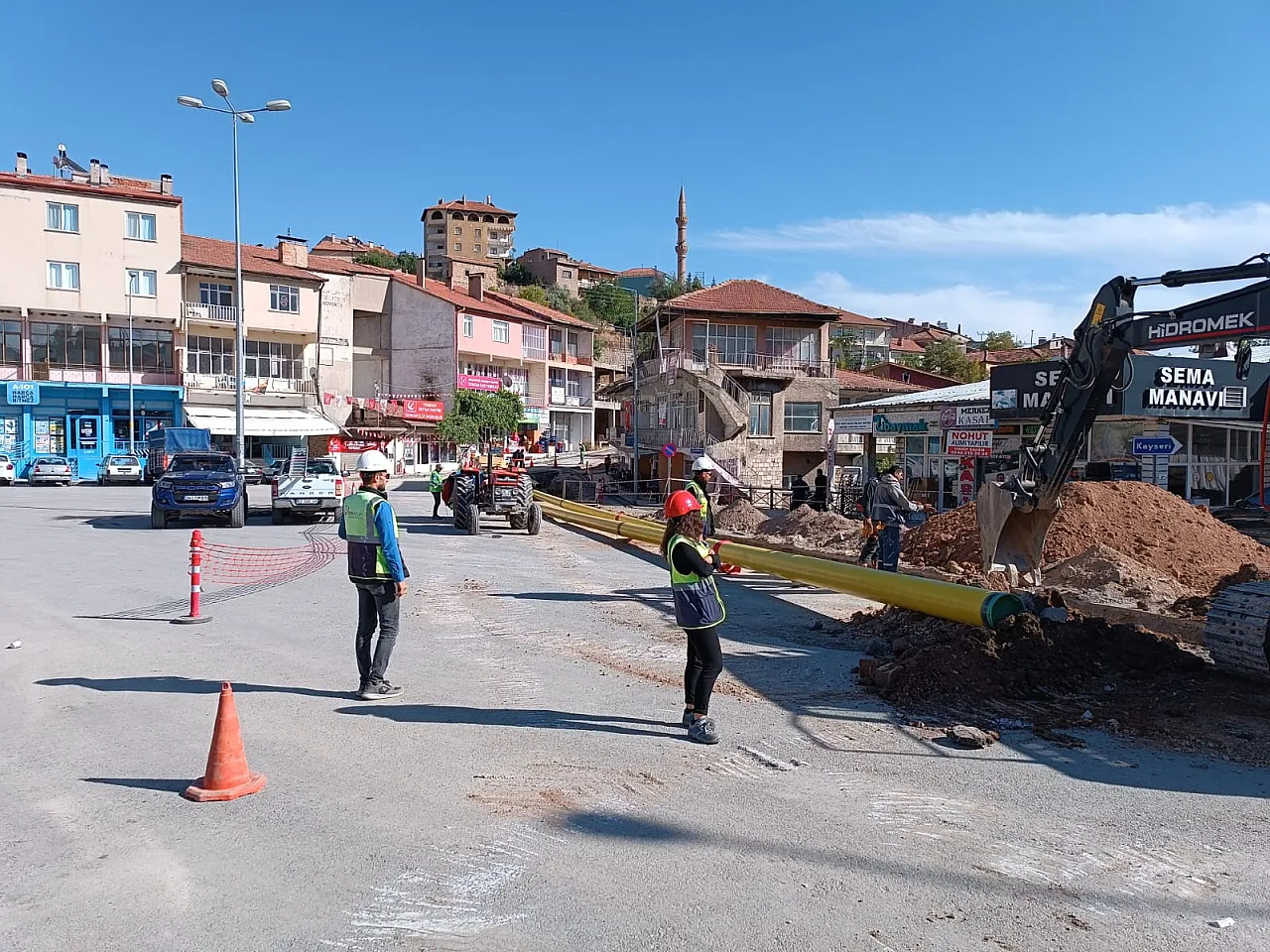 Doğal gaz çalışmalarında sona doğru!