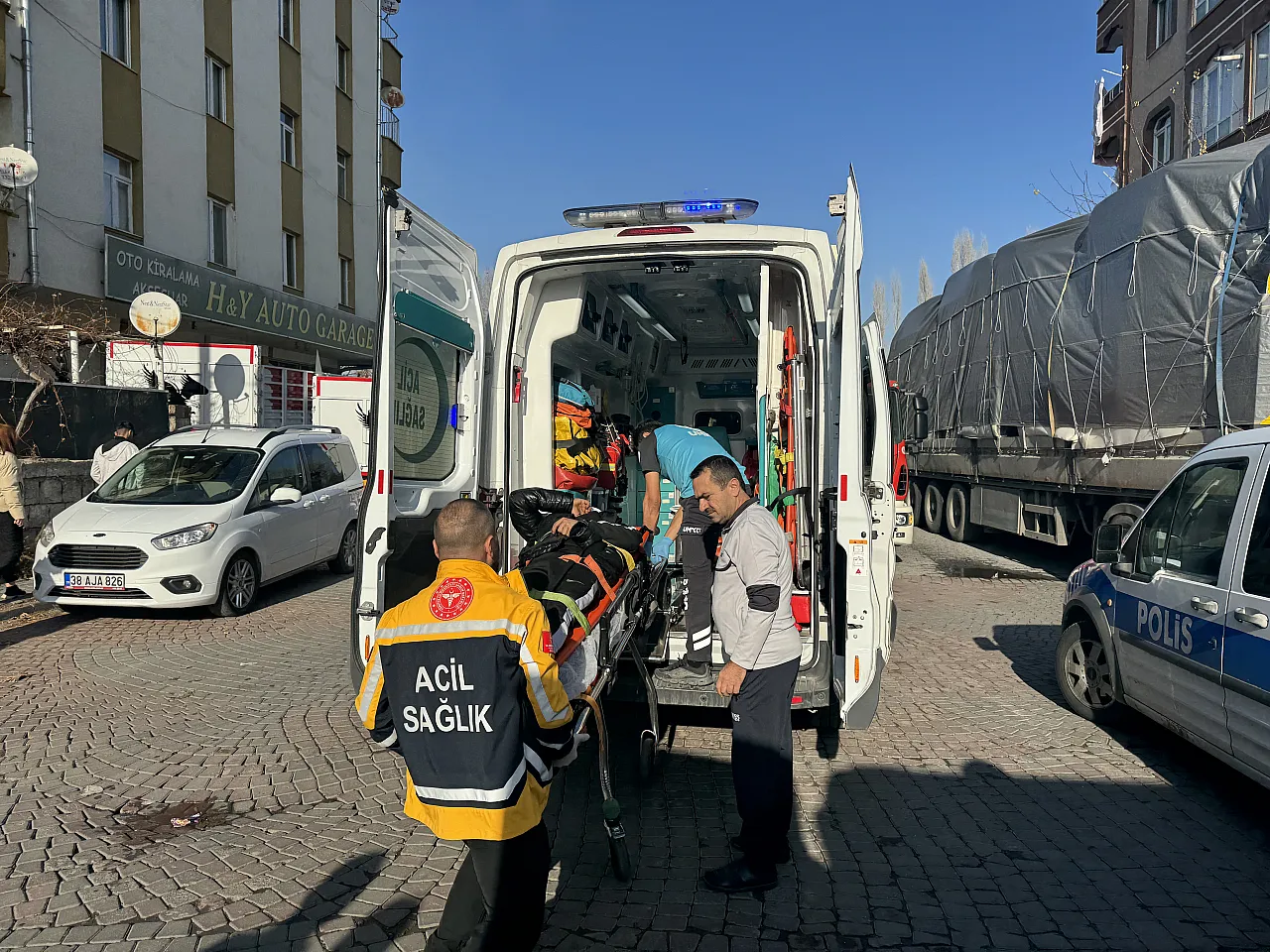 Kayseri'de feci kaza: Yaralılar var