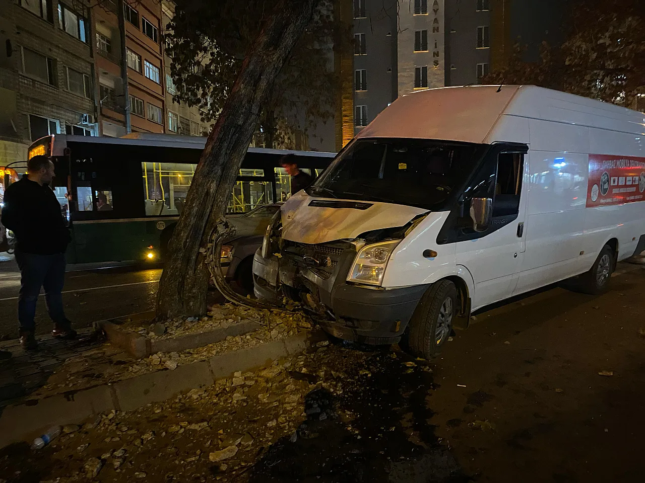 Kayseri'de zincirleme kaza! Yaralılar var...