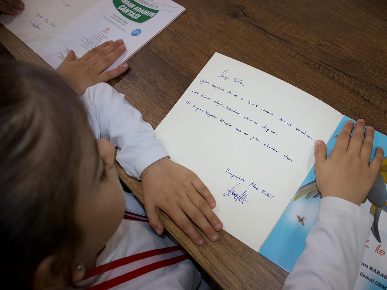 Miniklerin sevincine ortak oldu