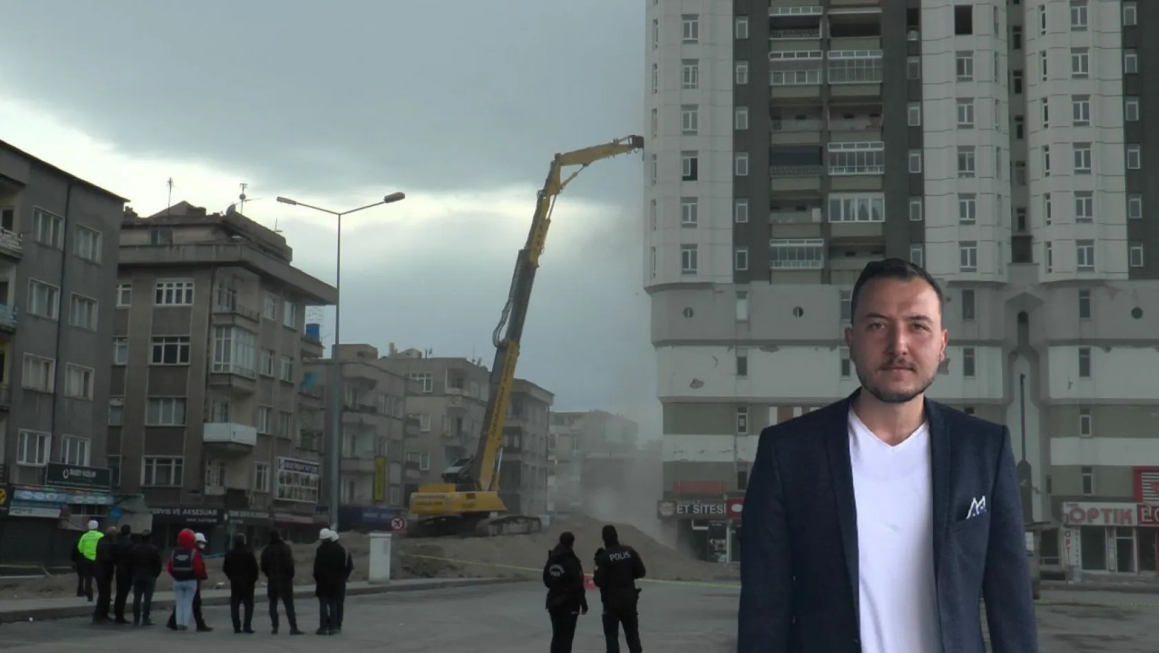 12 katlı binayla ilgili şok iddia: İhalesiz, söze istinaden Ankara'dan firma getirdiler!