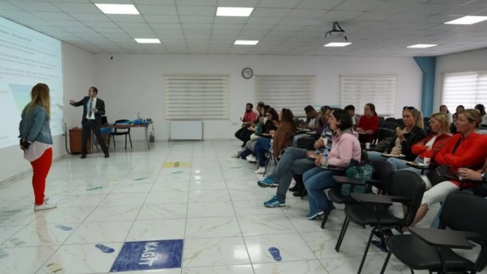 5 ülkenin öğrencileri Melikgazi'de eğitim aldı