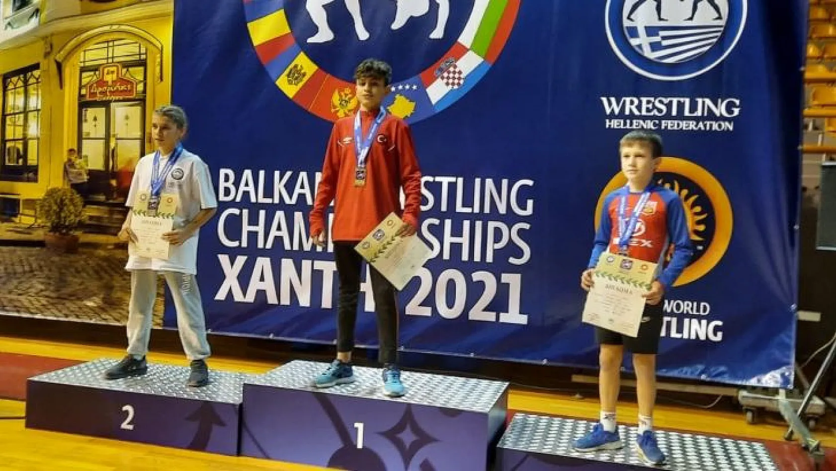 Abdulsamet Uçar Balkan Şampiyonu oldu