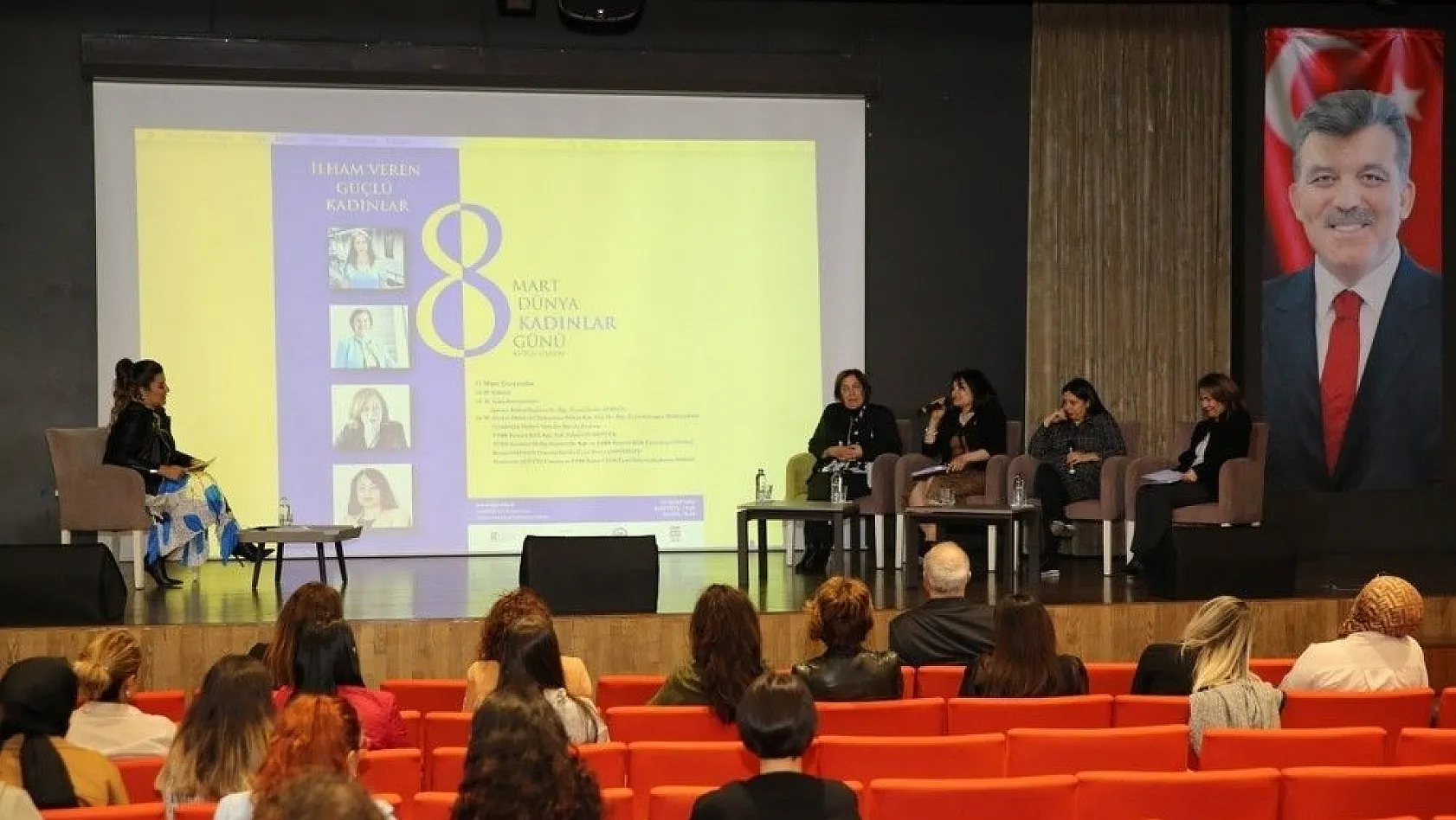 AGÜ'de 'İlham Veren Güçlü Kadınlar' Konulu Panel