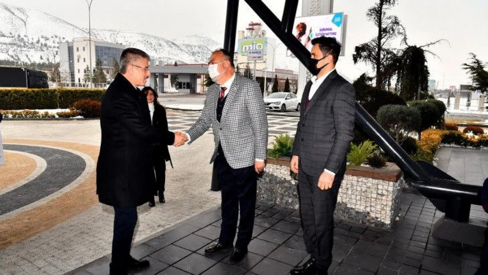 Çopuroğlu, Kayseri OSB Başkanı İmamoğlu'nu ziyaret etti