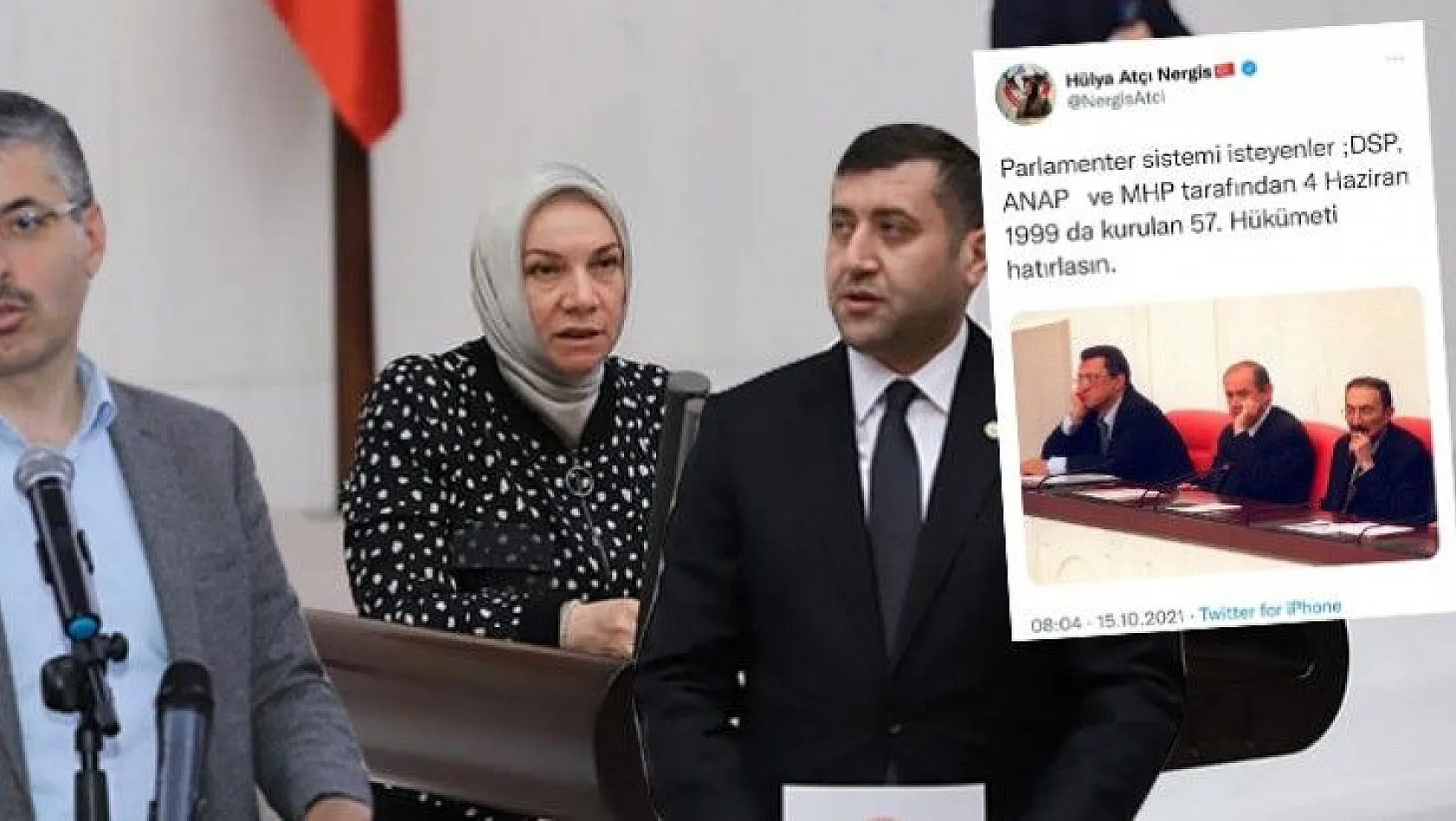 AK Partili Nergis, MHP'lileri kızdırdı! Cumhur ittifakında tweet krizi!