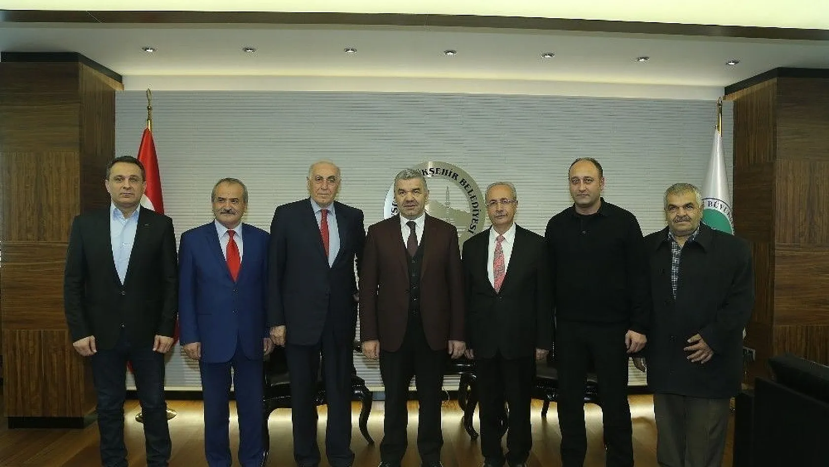 Alevi Vakıflar Federasyonu Başkan Çelik'i ziyaret etti