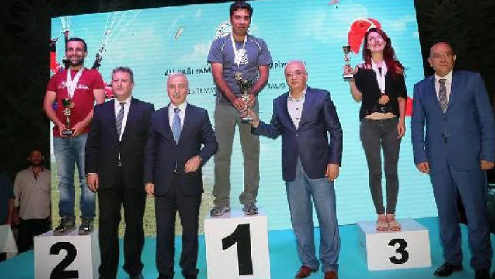Ali Dağı Yamaç Paraşütü Şampiyonası sona erdi