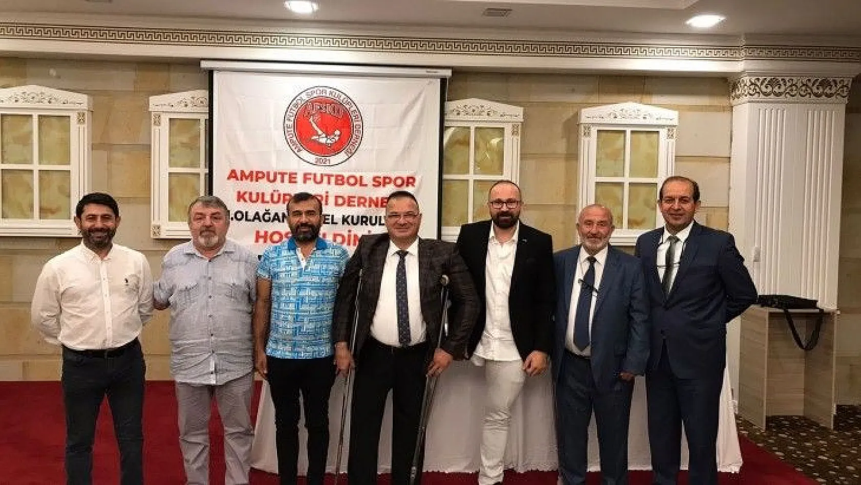 Ampute Futbol Kulüpler Birliği Başkanı Şahin seçildi