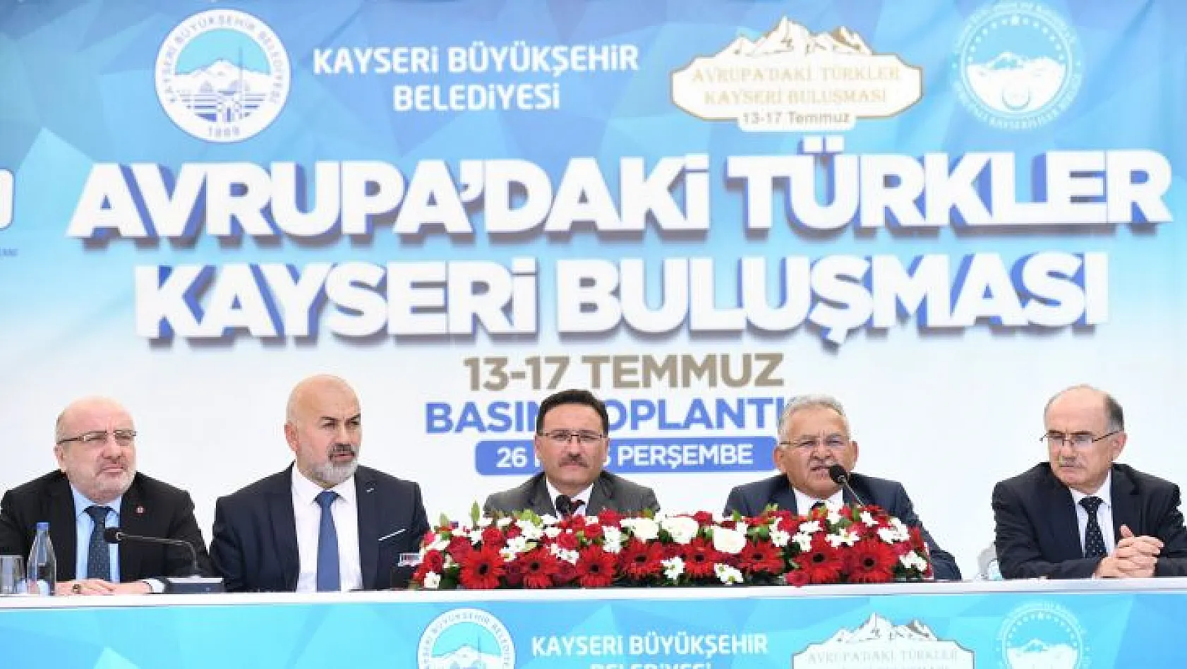 Avrupa'daki Türkler Kayseri'de buluşacak