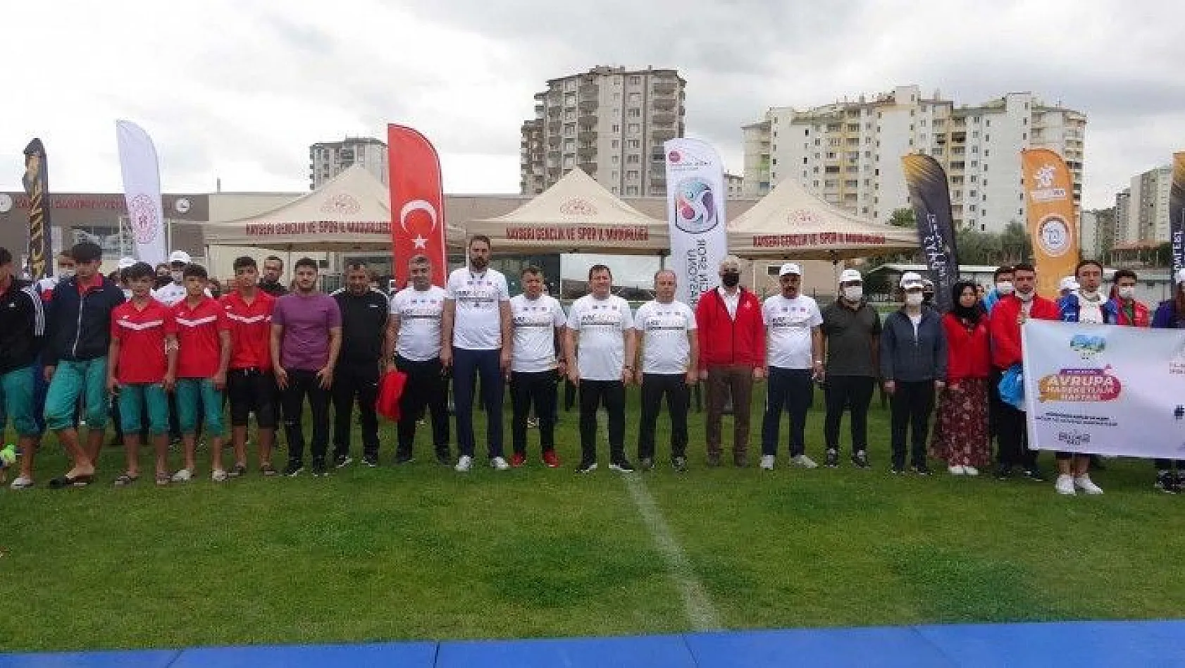 Avrupa Spor Haftası etkinlikleri Kayseri'de başladı