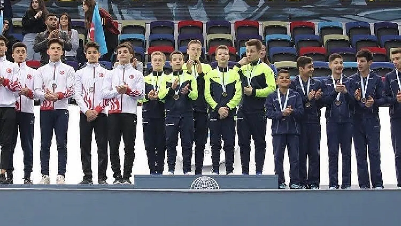 Azerbaycan'da Cimnastikçiler 1 Altın 2 Bronz Madalya Kazandı