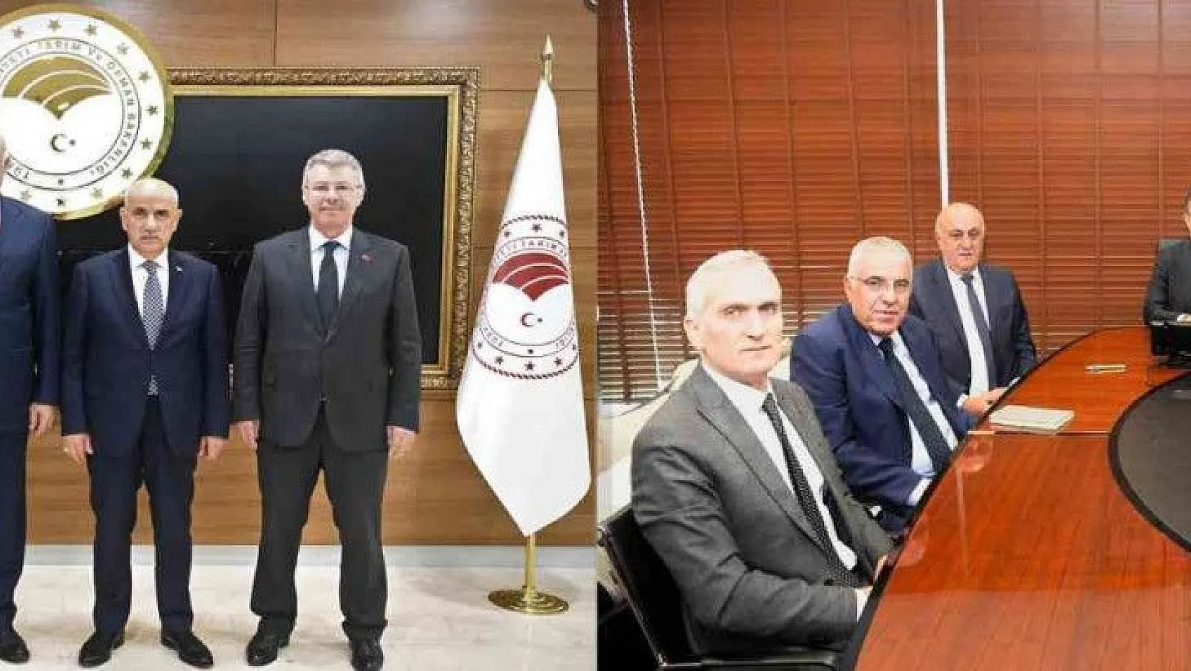 Başkan Akay'dan Tarım ve Orman Bakanı Kirişçi'ye ziyaret