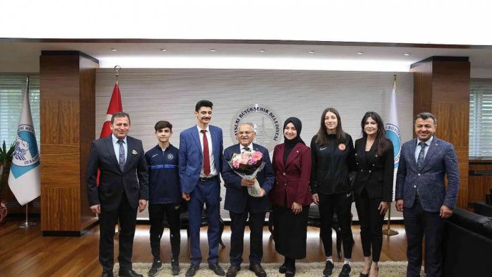 Büyükkılıç'a Gençlik Haftası ve Sosyal Güvenlik Haftası ziyaretleri