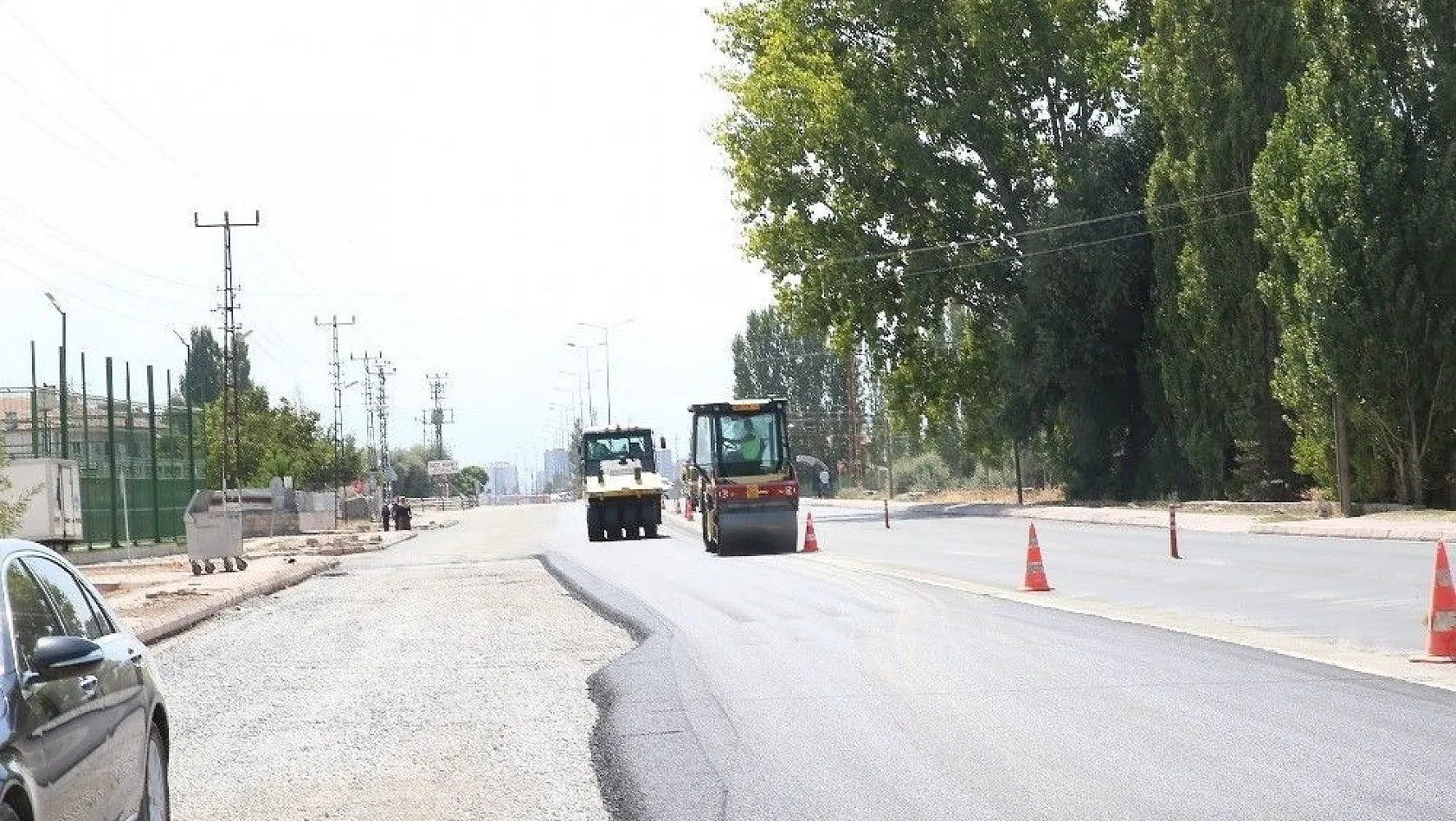 Başkan Büyükkılıç Argıncık'ta asfalt çalışmasını denetledi
