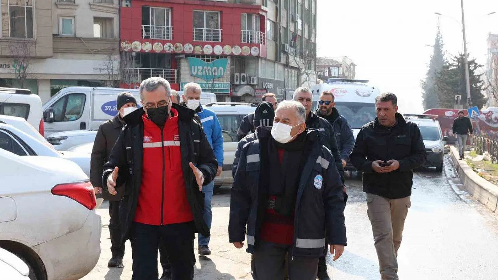 Kayseri heyetinden Kahramanmaraş Belediyesine destek ziyareti