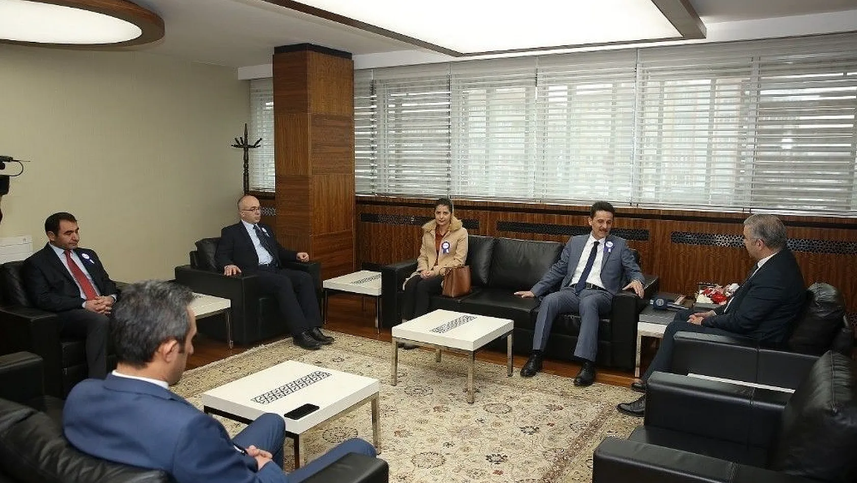 Başkan Çelik, Kayseri Vergi Dairesi Başkanı Günçavdı ile görüştü