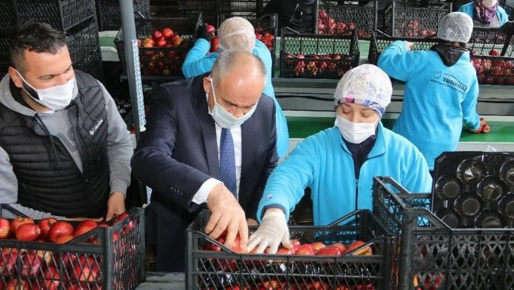Başkan Öztürk: Elma üreticilerinin sorunlarını çözmek istiyoruz