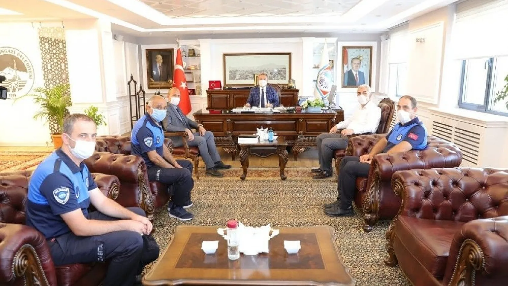 Başkan Palancıoğlu Zabıta Haftasını kutladı
