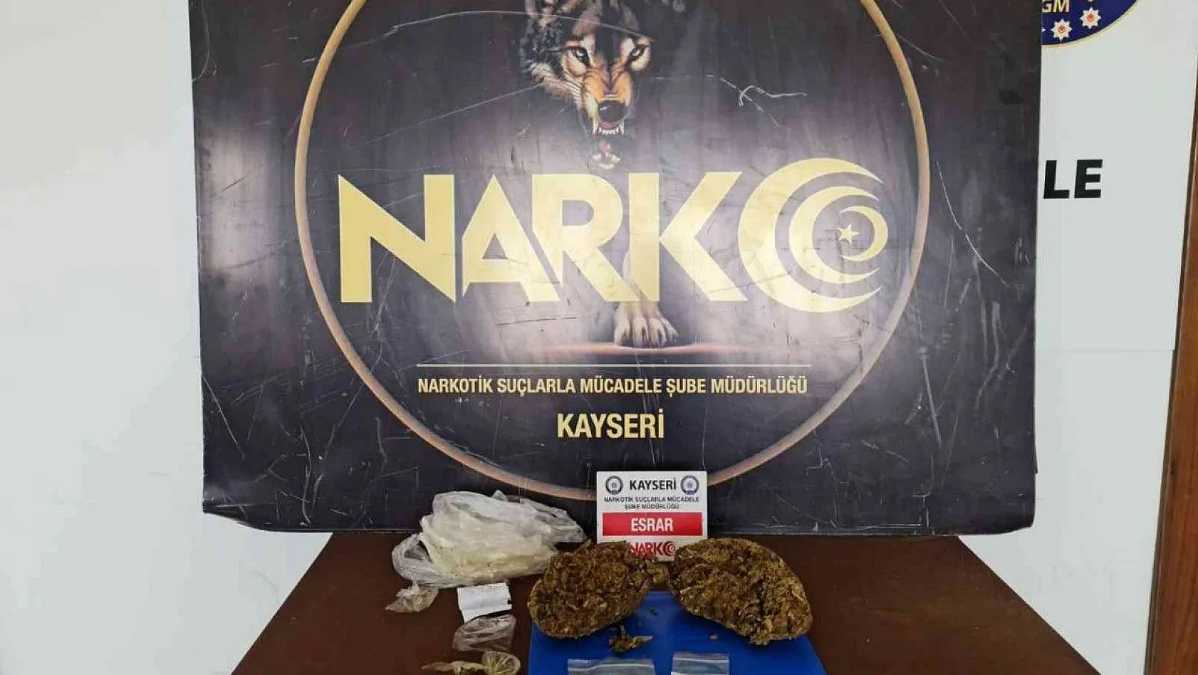 Uyuşturucu sevkiyatı Kayseri polisine takıldı