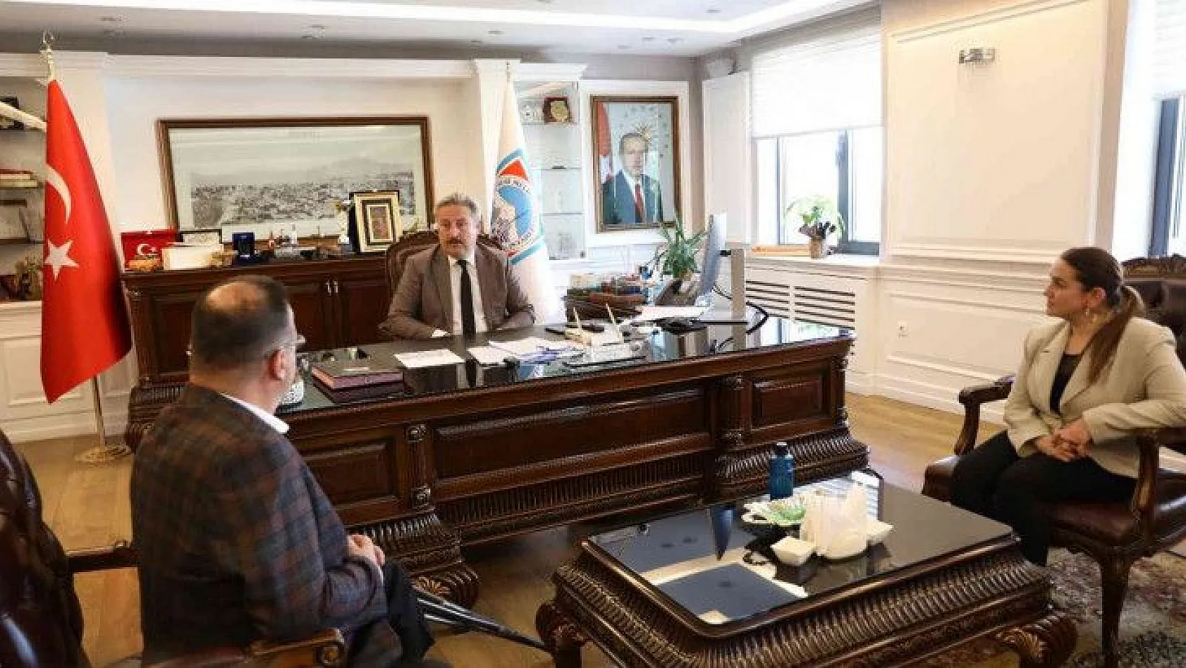Bedensel Engelliler Spor Kulübü'nden Başkan Palancıoğlu'na ziyaret