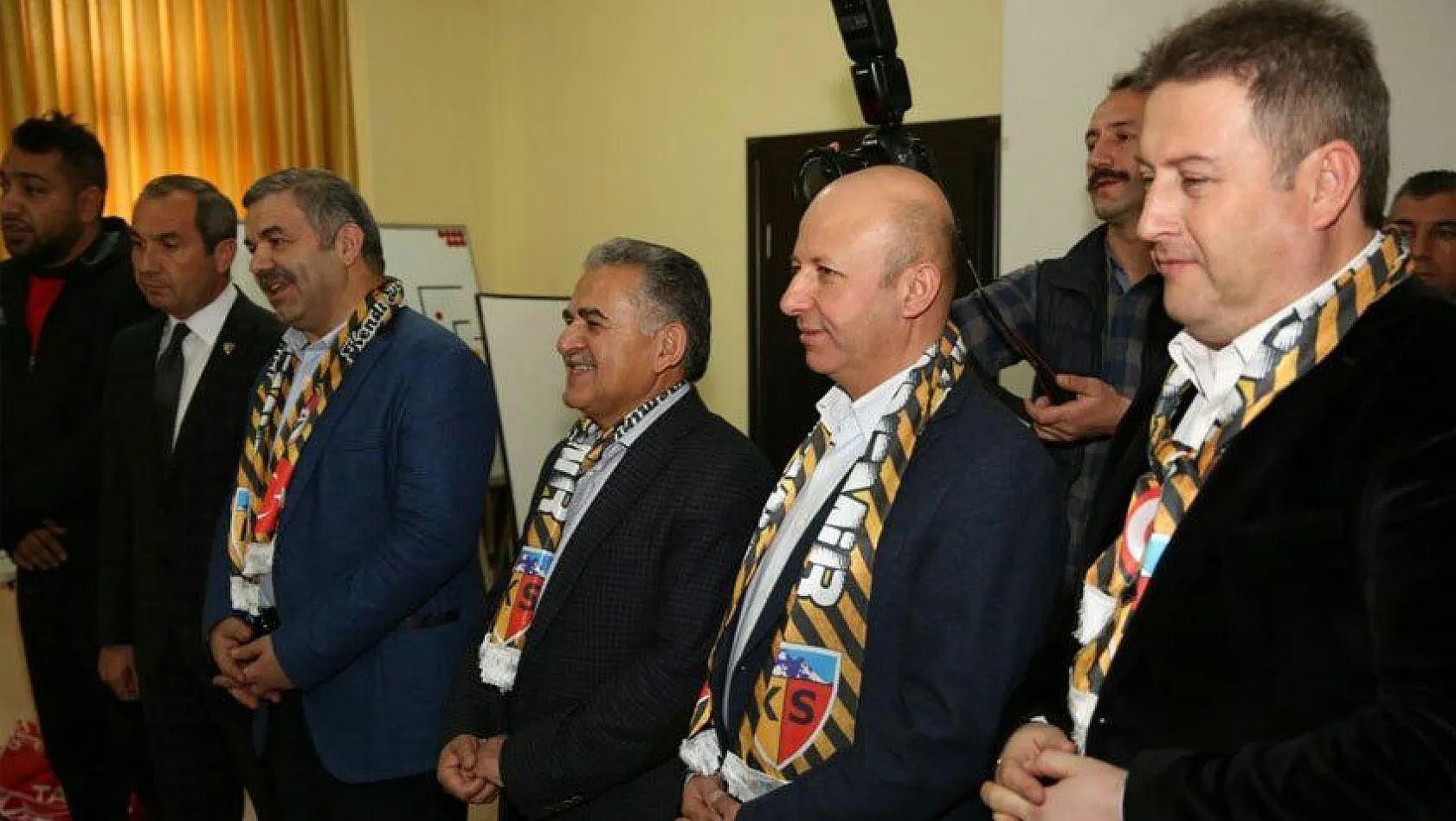 Başkanlardan Kayserispor'a destek ziyareti