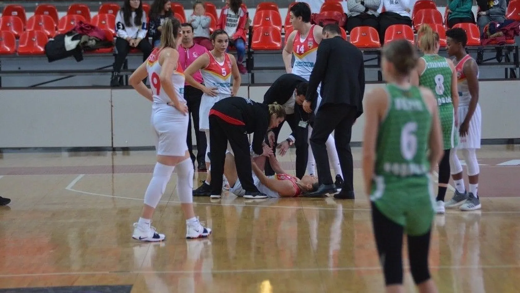 Bellona Kayseri Basketbol'da Tuğba Oral şoku

