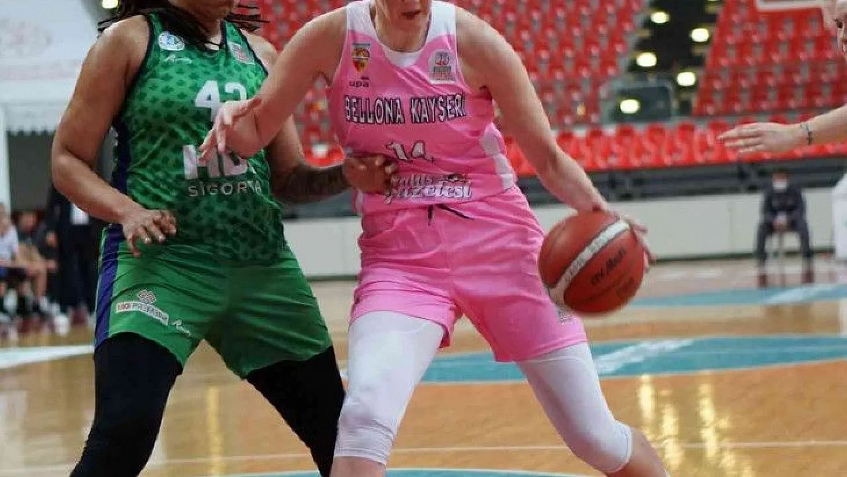 Bellona Kayseri Basketbol ilk galibiyetini aldı