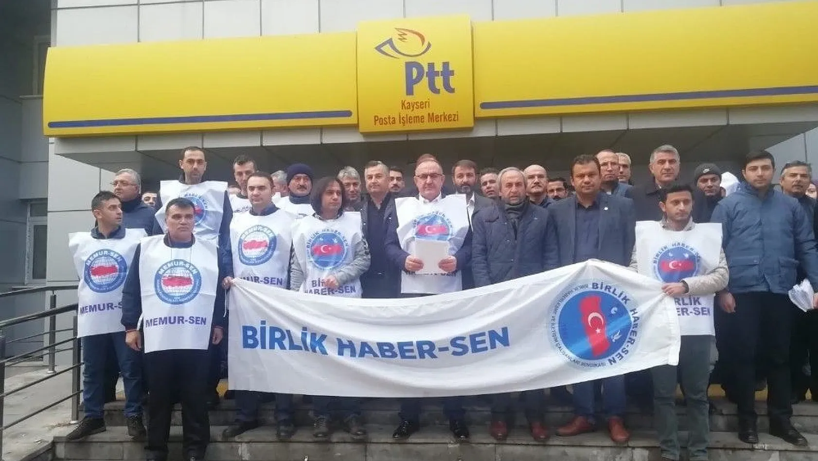 Birlik Haber Sen Kayseri Şube Başkanı Mehmet Taş: 'PTT personelleri çözüm beklemekten bıktı'
