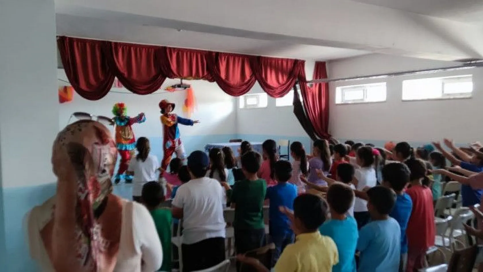 Bünyan'da meslek lisesi öğrencileri, köy okullarında etkinlik düzenledi