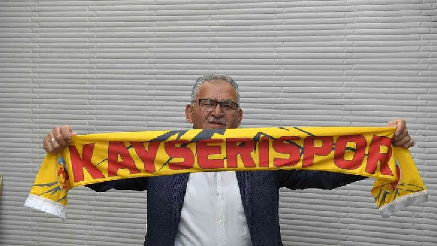 Büyükkılıç: 'Kayserispor'umuza kupa finalinde başarılar diliyorum'